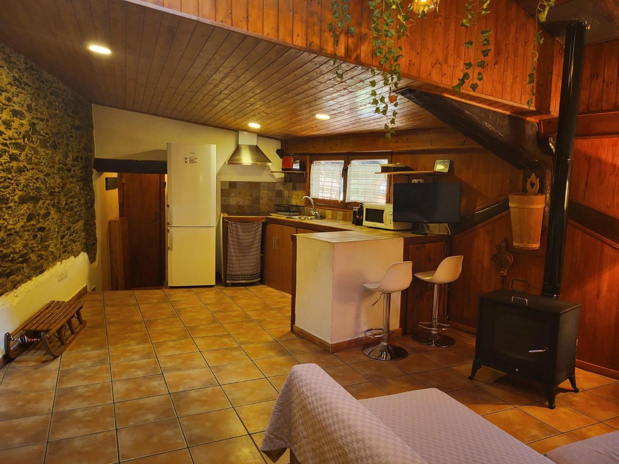 Appartamento Apto Rustico En Osséja Esterno foto